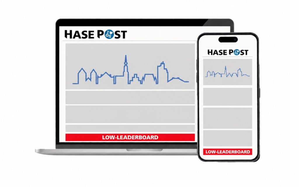 Low-Leaderboard am Ende eines HASEPOST-Artikels
